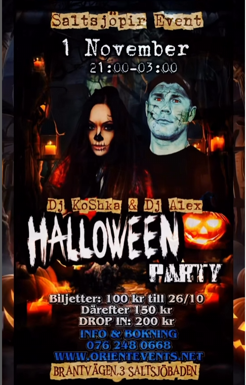 Saltsjöpir Halloween Party